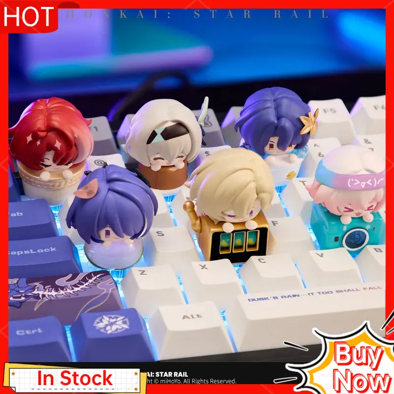 Gaming Keyboard He - Mihoyo Honkai Star Rail Anime Figuur