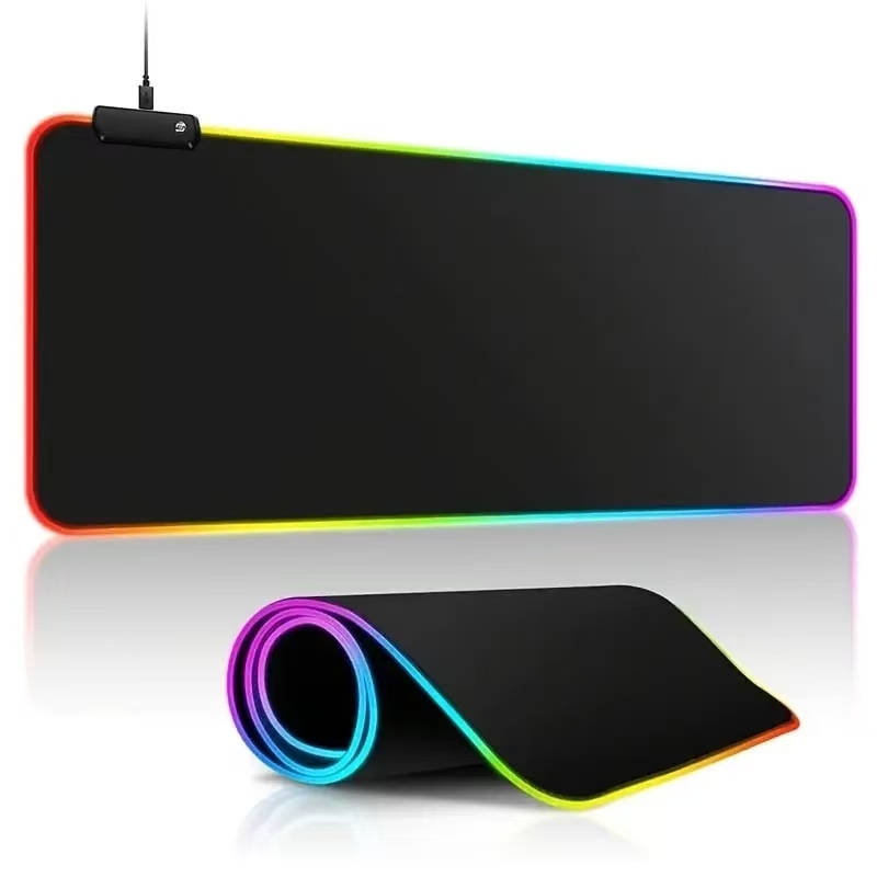 Gaming Keyboard No Rgb - LED-licht muismat RGB-toetsenbordhoes Bureaumat Kleurrijk oppervlak