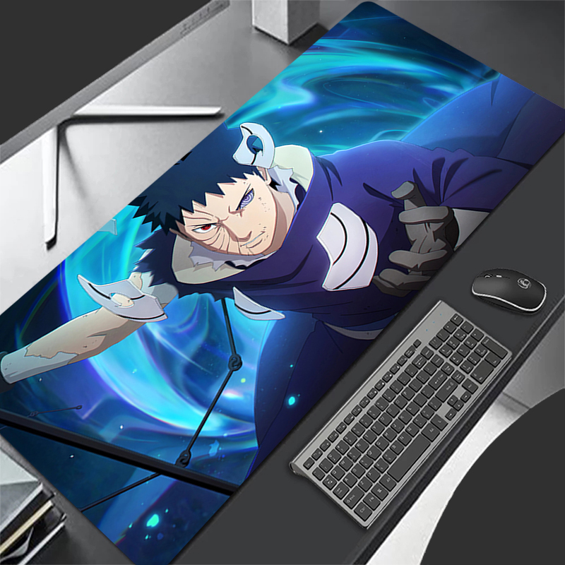 Gaming Keyboard He - Muismat Anime Carpe Grote Naruto Obito