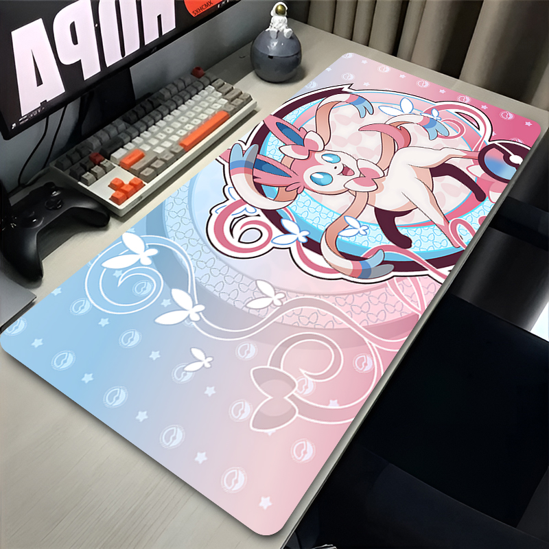 Gaming Keyboard Theme - Grote roze schattige muismat XXL Gaming