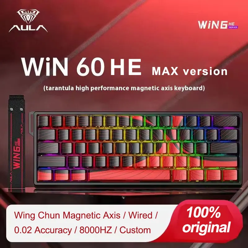 AULA Win60 HE Magnetische scha - Gaming Keyboard Thocky recensie en prijs