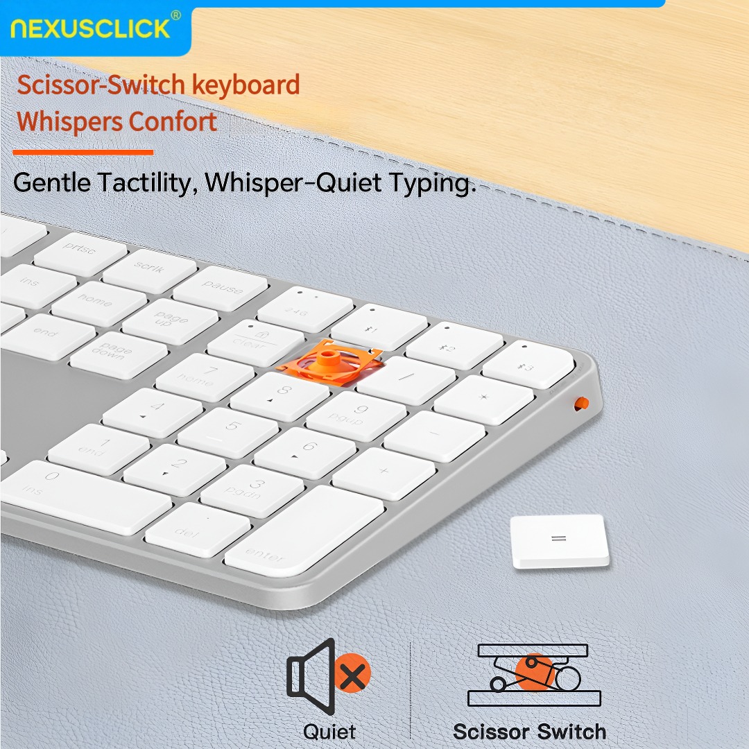 NexusClick Oplaadbaar Draadloo - Gaming Keyboard Mouse Combo recensie en prijs