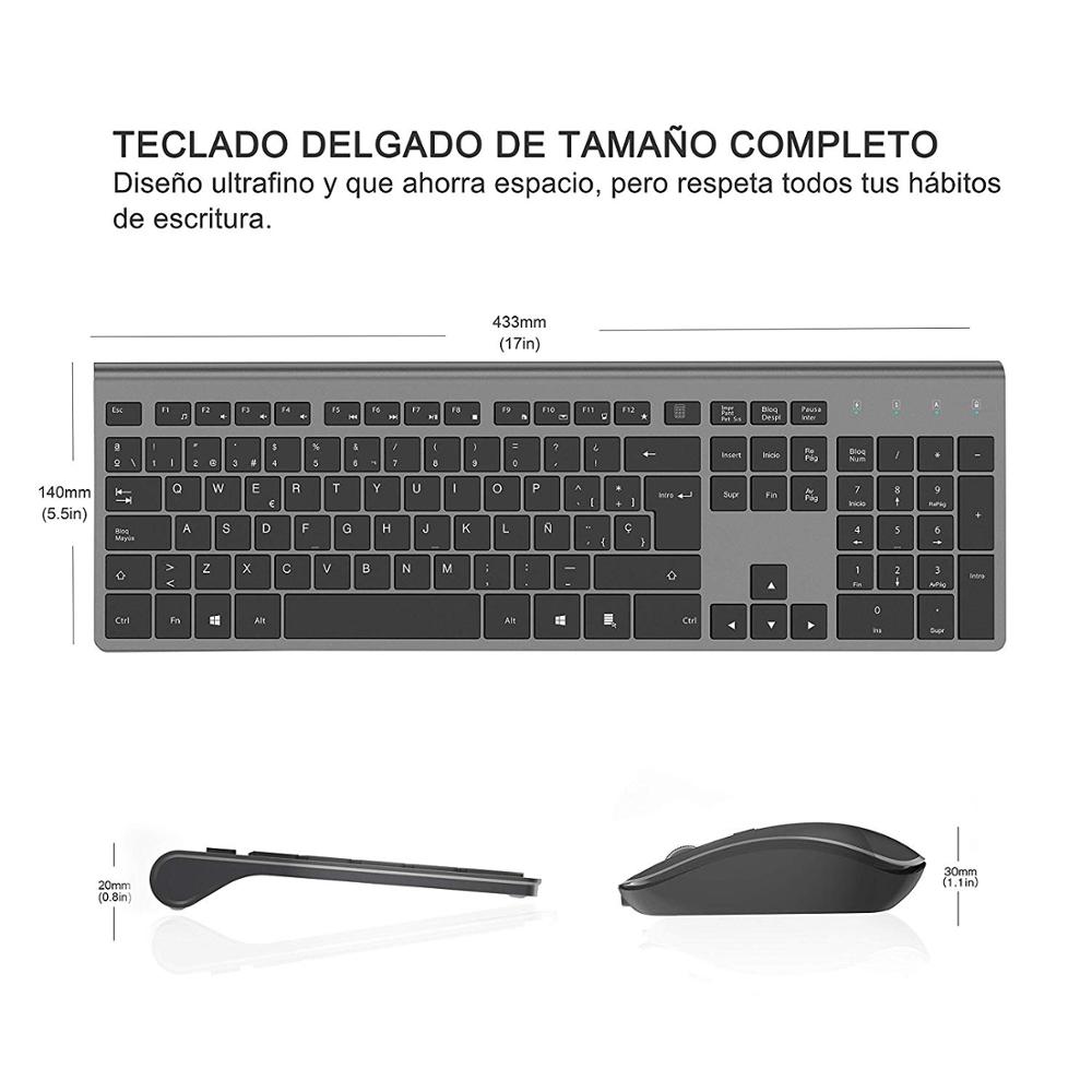 Draadloze Toetsenbord En Muis  - Gaming Keyboard Mouse Combo recensie en prijs