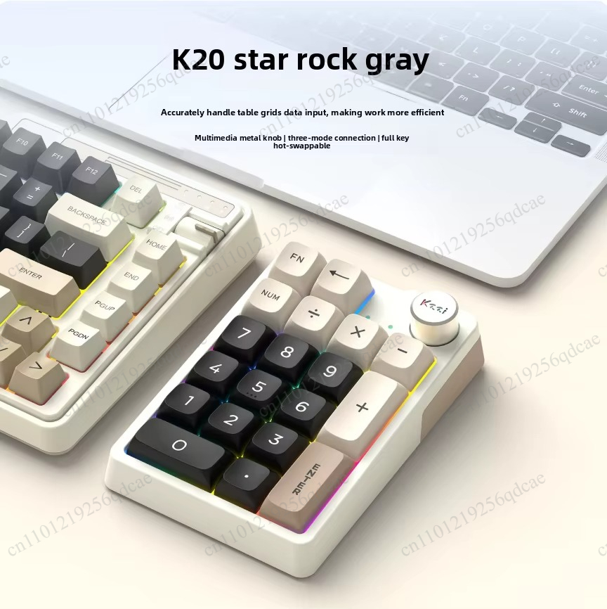 Kzzi K20 Mini-toetsenbord, dri - Gaming Keyboard Bluetooth recensie en prijs