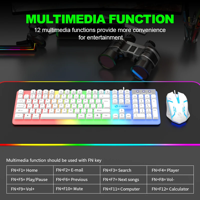 NG GTX350 Gaming Toetsenbord M - Gaming Keyboard Mouse Combo recensie en prijs