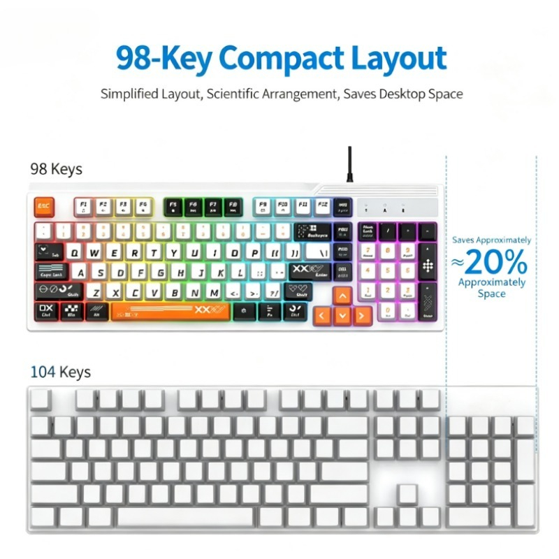 K8pro 3-in-1 Gaming Combo Bedr - Gaming Keyboard Mouse Combo recensie en prijs