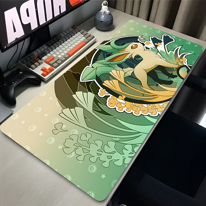Muismat Gamer P-pokemon Leafeo - Gaming Keyboard Theme recensie en prijs