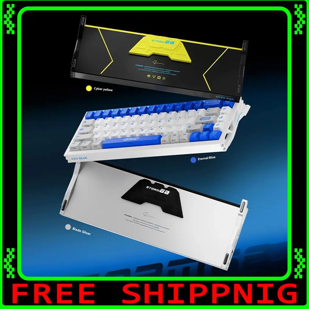 NZO STORM68 Geanodiseerd alumi - Gaming Keyboard Magnetic Switches recensie en prijs