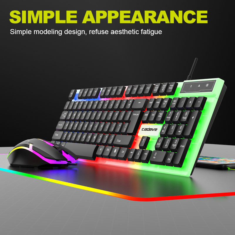 APAYADO LDK9122 Gaming Toetsen - Gaming Keyboard Mouse Combo recensie en prijs