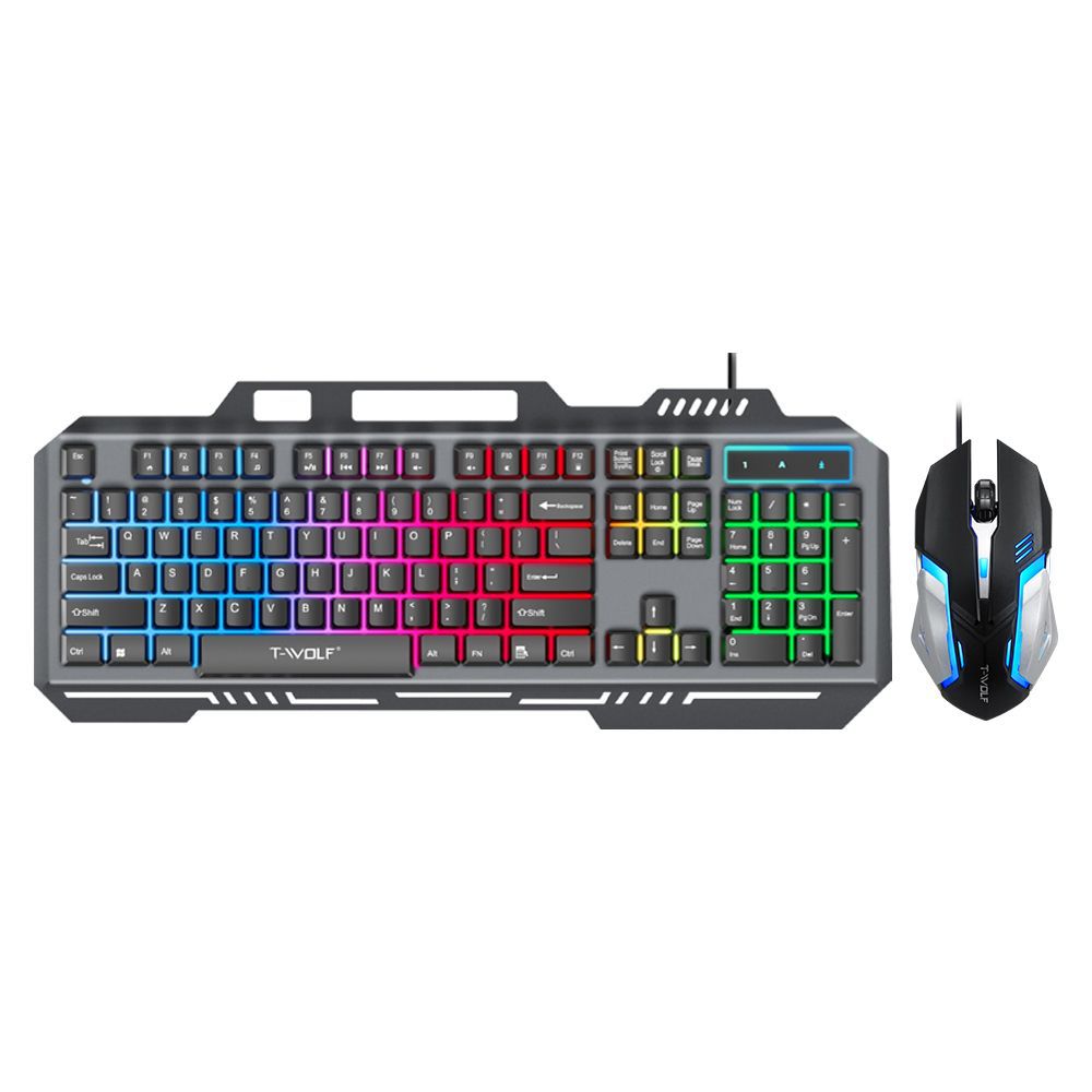 T WOLF TF600 Bedraad gamingtoe - Gaming Keyboard Mouse Combo recensie en prijs