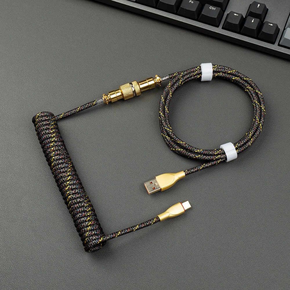 Vergulde Aviator-kabel USB C n - Gaming Keyboard Magnetic Switches recensie en prijs
