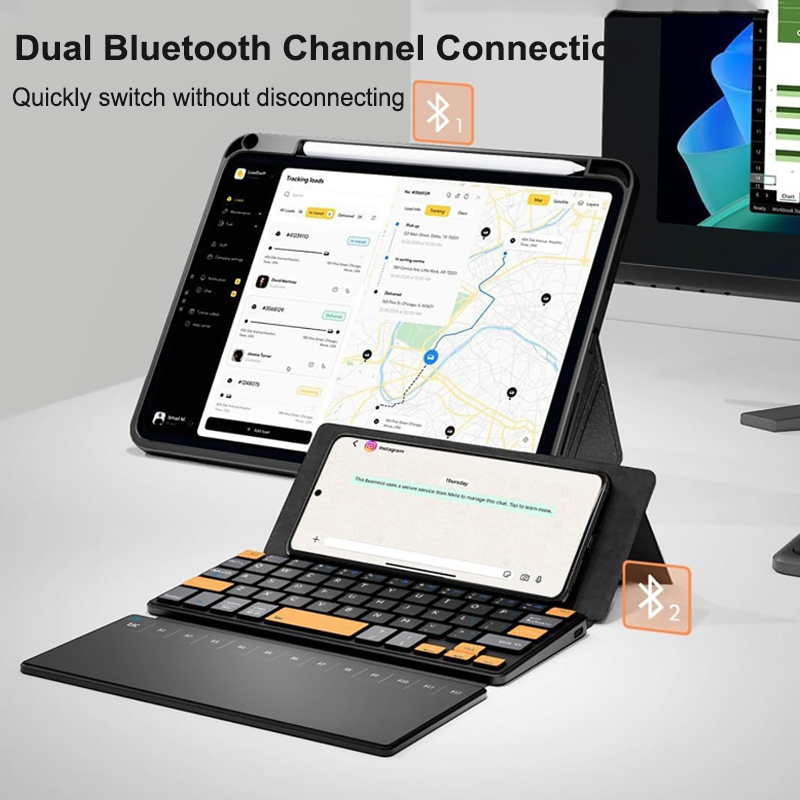 Opvouwbaar toetsenbord met tou - Gaming Keyboard Mobile recensie en prijs