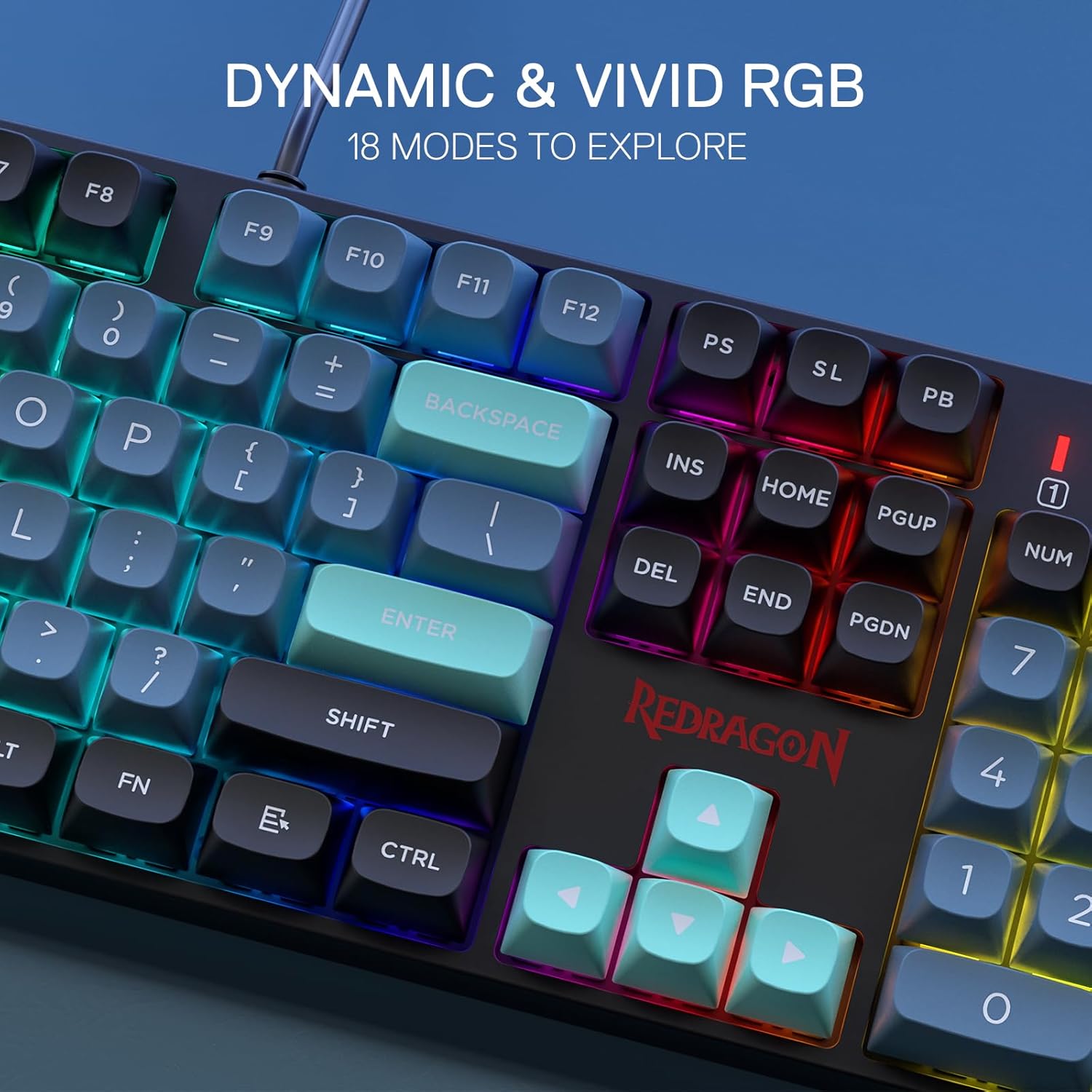 Redragon K582 SE Bedraad RGB 1 - Gaming Keyboard Thocky recensie en prijs