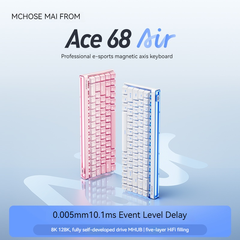 Mchose Ace68 Air magnetische a - Gaming Keyboard He recensie en prijs